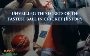 fastest ball in cricket history