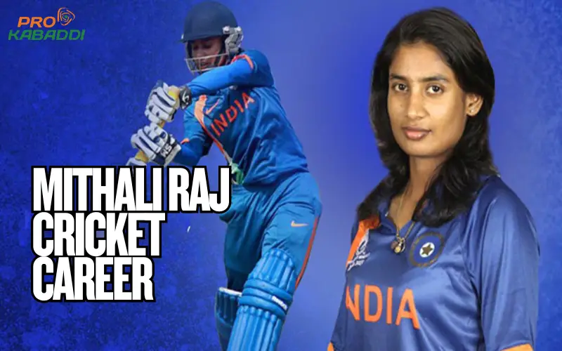 mithali raj cricket career